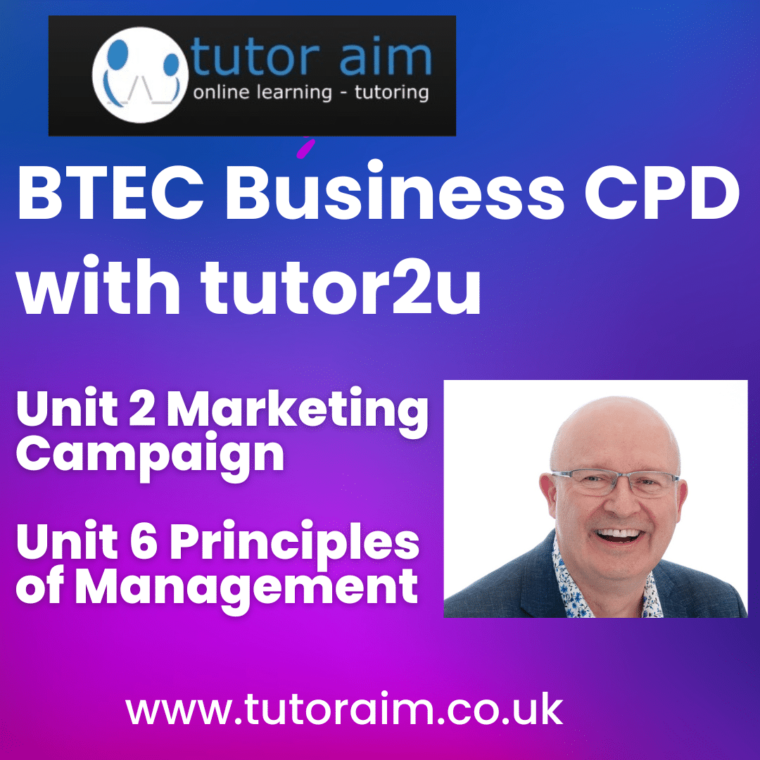 BTEC Business Unit 2 Unit 6